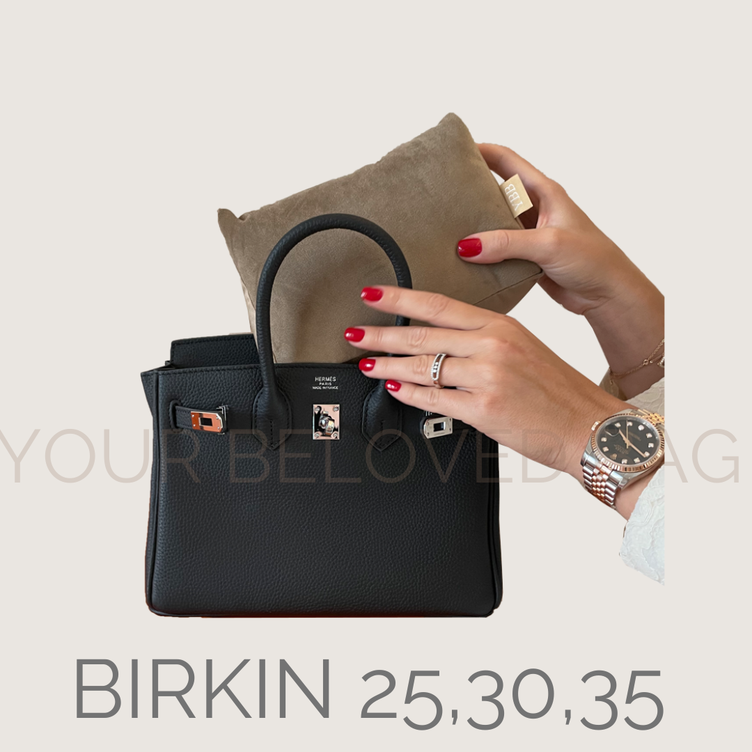 Hermes Birkin bag 30 Black Togo leather Rose gold hardware