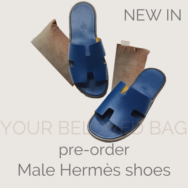 Male Hermès Shoe Pillow (fits all models)